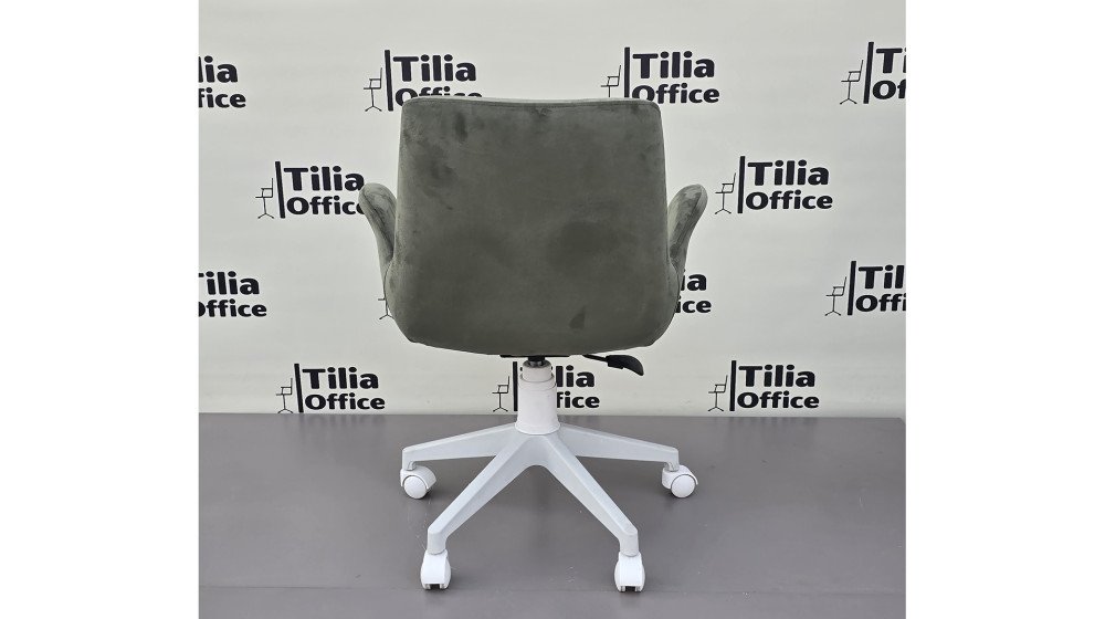 Maki Çalışma ve Çocuk Koltuğu Beyaz Ayak Yeşil